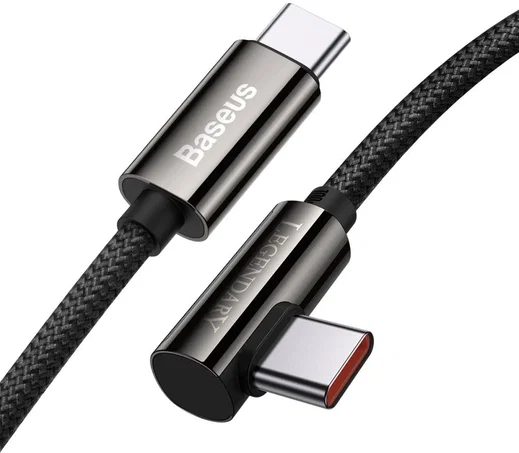 Baseus Legend Series USB-C naar USB-C Kabel 100W Zwart 1M afbeelding 2
