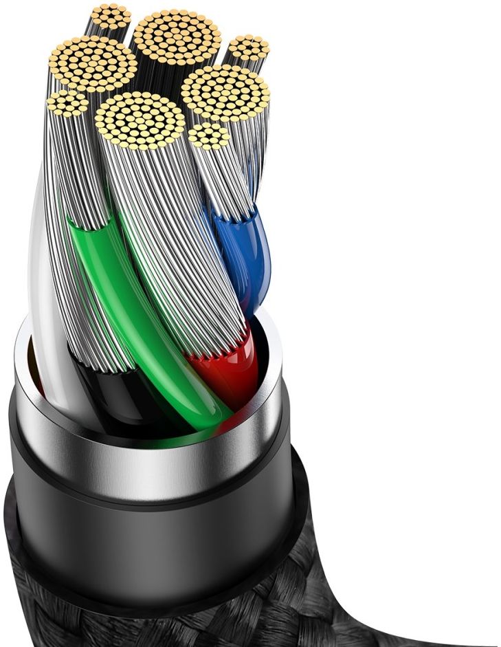Baseus Legend Series USB-C naar USB-C Kabel 100W Zwart 2M afbeelding 3