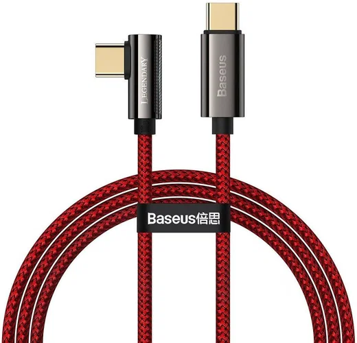Baseus Legend Series USB-C naar USB-C Kabel 100W Rood 1M afbeelding 1
