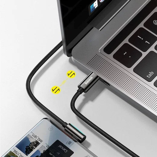 Baseus Legend Series USB-C naar USB-C Kabel 100W Rood 1M afbeelding 12