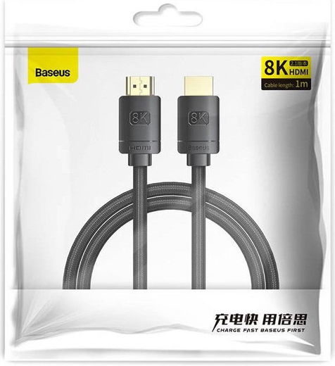 Baseus HDMI 8K naar HDMI 8K Kabel 48Gbps met HDMI 2.1 2M Zwart afbeelding 12