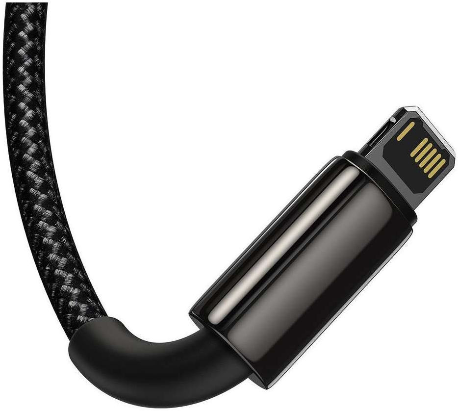Baseus Tungsten 3-in-1 USB naar Lightning/USB-C/MicroUSB Kabel 1.2M afbeelding 7