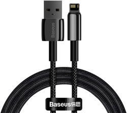 Baseus Tungsten Gold 12W Fast Charge USB naar Apple Lightning Kabel 2M afbeelding