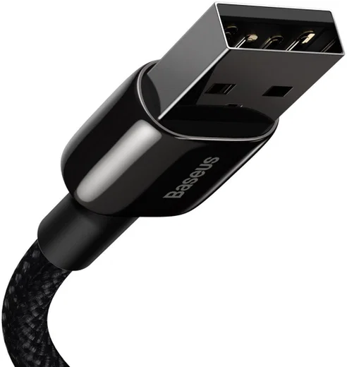 Baseus Tungsten Gold 12W Fast Charge USB naar Apple Lightning Kabel 2M afbeelding 6