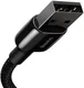 Baseus Tungsten Gold 12W Fast Charge USB naar Apple Lightning Kabel 2M afbeelding 6