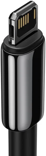 Baseus Tungsten Gold 12W Fast Charge USB naar Apple Lightning Kabel 2M afbeelding 7