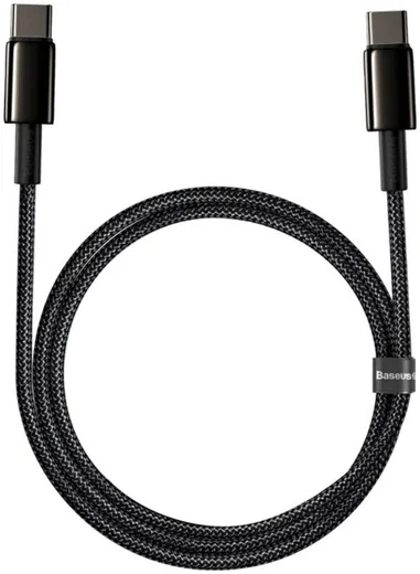 Baseus Tungsten Gold PD USB-C naar Lightning Kabel Fast Charge 20W 1M afbeelding 4