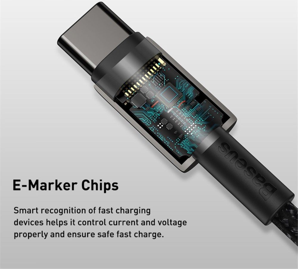 Baseus Tungsten Gold PD USB-C naar Lightning Kabel Fast Charge 20W 2M afbeelding 5