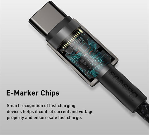 Baseus Tungsten Gold PD USB-C naar Lightning Kabel Fast Charge 20W 2M afbeelding 5