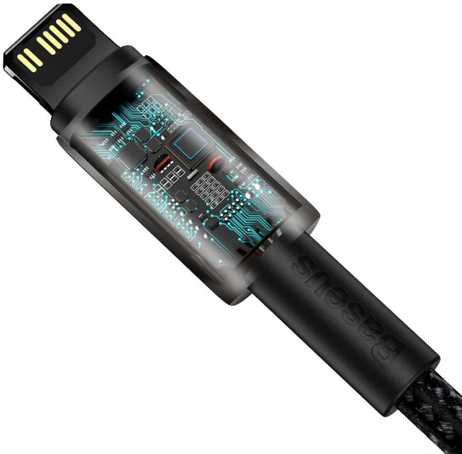 Baseus Tungsten Gold PD USB-C naar Lightning Kabel Fast Charge 20W 2M afbeelding 7