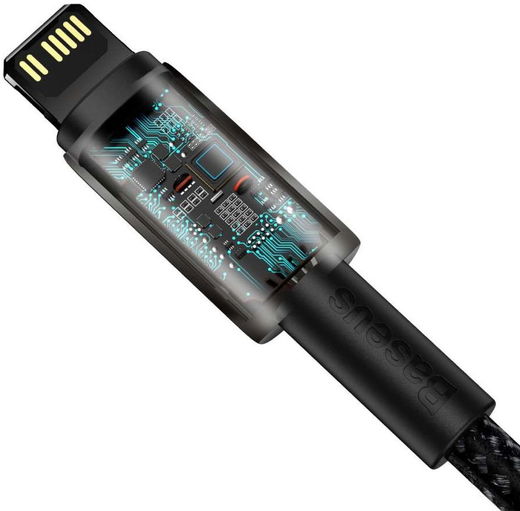 Baseus Tungsten Gold PD USB-C naar Lightning Kabel Fast Charge 20W 2M afbeelding 7