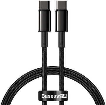 Baseus Tungsten Gold PD USB-C naar USB-C Kabel Fast Charge 100W 1M