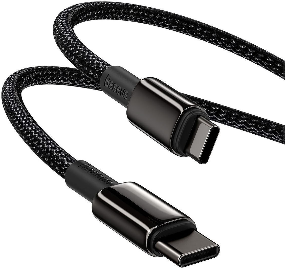 Baseus Tungsten Gold PD USB-C naar USB-C Kabel Fast Charge 100W 1M afbeelding 6