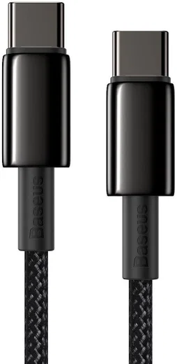 Baseus Tungsten Gold PD USB-C naar USB-C Kabel Fast Charge 100W 2M afbeelding 2