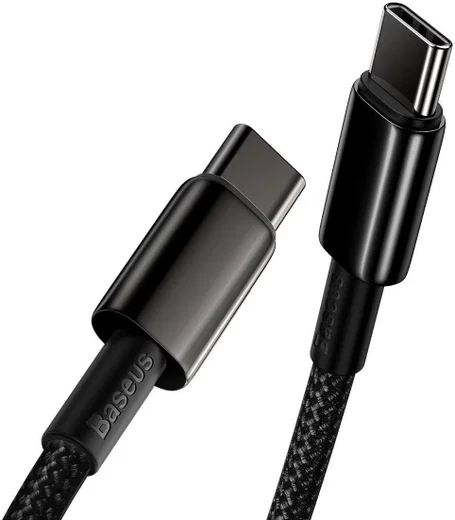 Baseus Tungsten Gold PD USB-C naar USB-C Kabel Fast Charge 100W 2M afbeelding 3