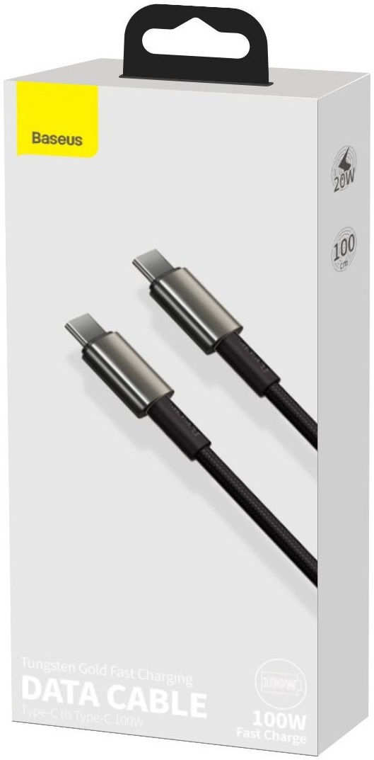 Baseus Tungsten Gold PD USB-C naar USB-C Kabel Fast Charge 100W 2M afbeelding 8