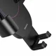 Baseus Gravity Raam/Dashboard Telefoonhouder met Zuignap Zwart afbeelding 8