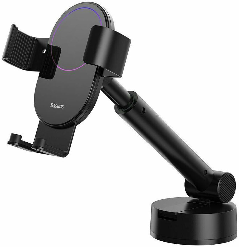 Baseus Gravity Raam/Dashboard Telefoonhouder met Zuignap Zwart afbeelding 9