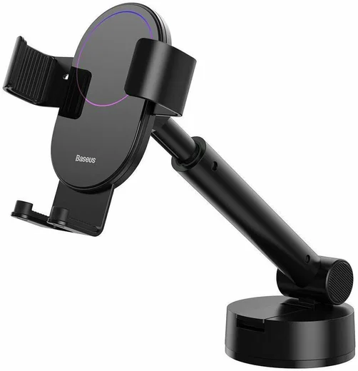 Baseus Gravity Raam/Dashboard Telefoonhouder met Zuignap Zwart afbeelding 9