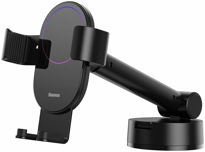 Baseus Gravity Raam/Dashboard Telefoonhouder met Zuignap Zwart afbeelding 11