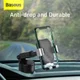 Baseus Tank Gravity Raam/Dashboard Telefoonhouder met Zuignap Zilver afbeelding 7