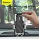 Baseus Tank Gravity Raam/Dashboard Telefoonhouder met Zuignap Zilver afbeelding 9