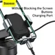 Baseus Tank Gravity Raam/Dashboard Telefoonhouder met Zuignap Zilver afbeelding 11