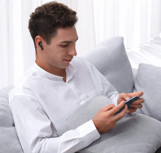 Baseus S1 Wireless Bluetooth Earphones Met Noise Cancelling Zwart afbeelding 10