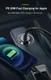 Baseus Auto Snellader 120W met 2 USB en 2 USB-C Fast Charge Poorten 1.5 meter afbeelding 7