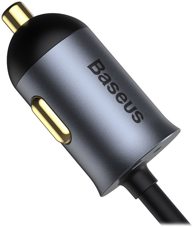 Baseus Auto Snellader 120W met 2 USB en 2 USB-C Fast Charge Poorten 1.5 meter afbeelding 14