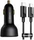 Baseus Superme Autolader USB/USB-C Snellader 100W met USB-C Kabel 1M afbeelding 12