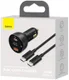 Baseus Superme Autolader USB/USB-C Snellader 100W met USB-C Kabel 1M afbeelding 15