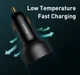 Baseus Superme Autolader USB/USB-C Snellader 100W met USB-C Kabel 1M afbeelding 7