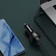 Baseus USB+USB-C Universele Fast Charge Autolader 100W Zwart afbeelding 6