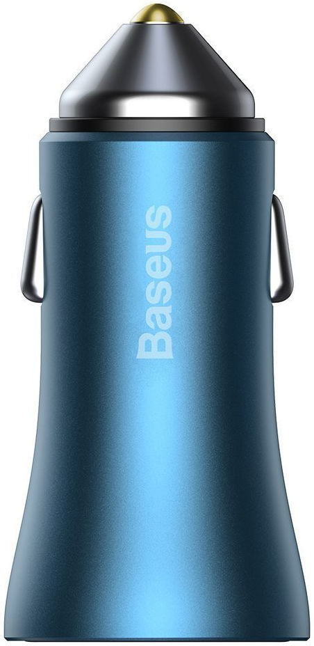 Baseus Fast Charge Autolader 40W PD + Lightning Kabel 1M Blauw afbeelding 8