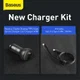 Baseus 45W Fast Charge Autolader + 60W USB-C Kabel 1M Zwart afbeelding 8