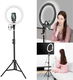 Baseus LED Ring Licht met Statief en Houder voor Smartphone afbeelding 1
