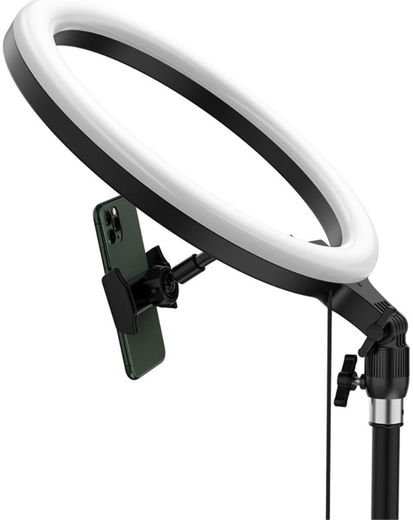 Baseus LED Ring Licht met Statief en Houder voor Smartphone afbeelding 5