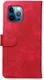 Rosso Element Apple iPhone 12 / 12 Pro Hoesje Book Cover Rood afbeelding 2