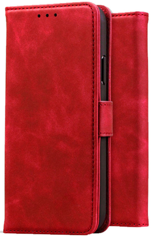 Rosso Element Apple iPhone 11 Hoesje Book Cover Rood afbeelding 8