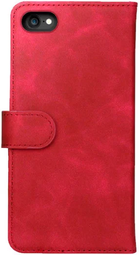 Rosso Element Apple iPhone SE (2020/2022) Hoesje Book Cover Rood afbeelding 2