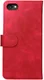 Rosso Element Apple iPhone SE (2020/2022) Hoesje Book Cover Rood afbeelding 2