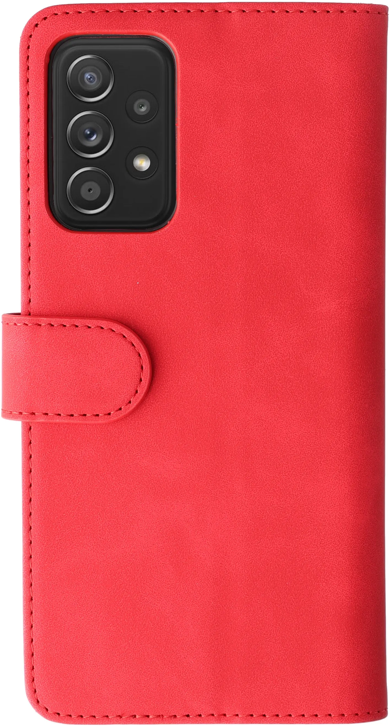 Rosso Element Samsung Galaxy A52 / A52S Hoesje Wallet Rood afbeelding 2