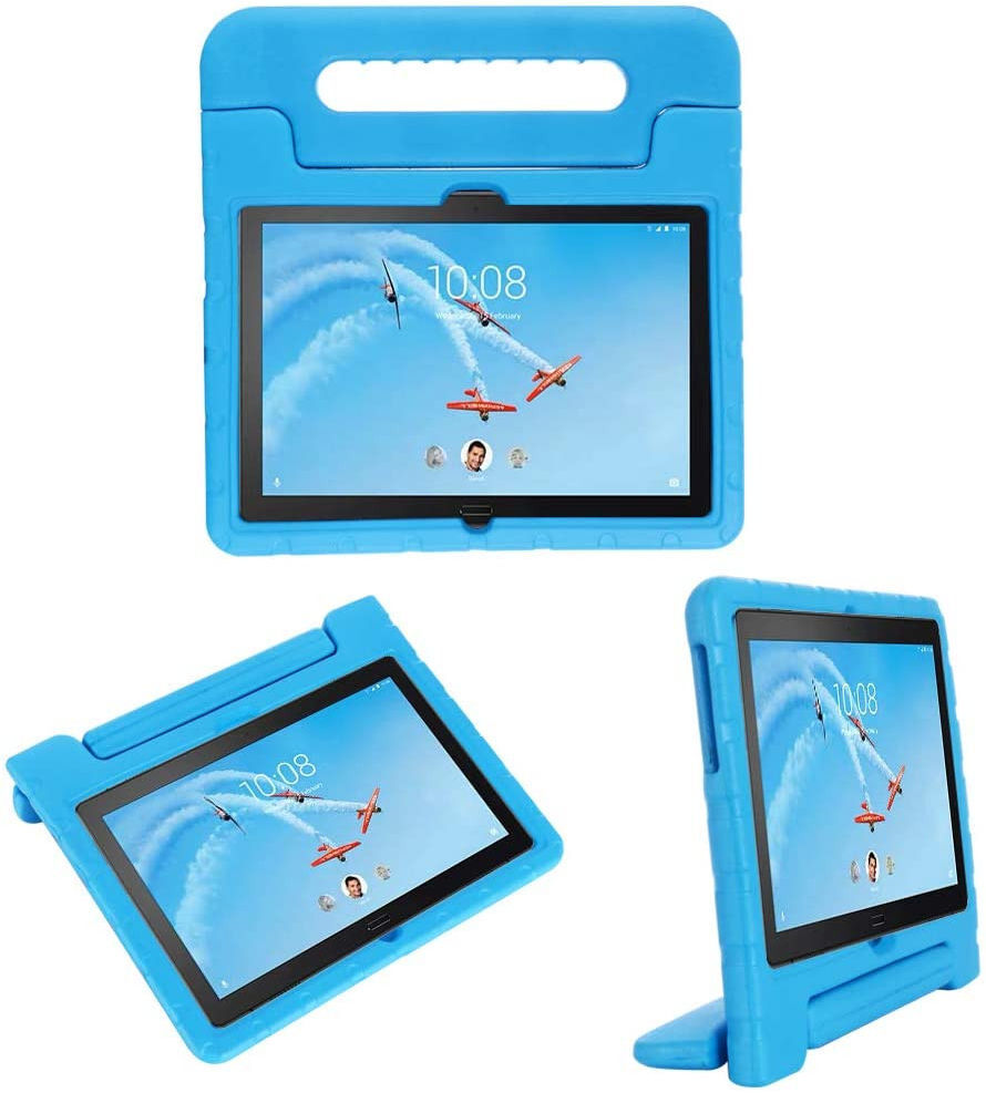 Lenovo Tab M10 (HD) Gen 1 Kinder Tablethoes met Handvat Blauw afbeelding 7