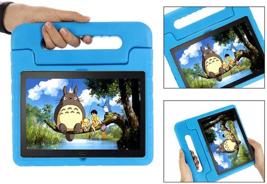 Lenovo Tab M10 (HD) Gen 1 Kinder Tablethoes met Handvat Blauw afbeelding 8