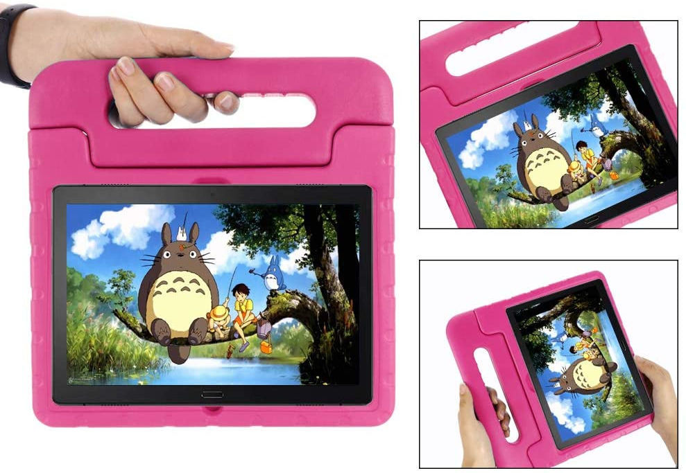 Lenovo Tab M10 (HD) Gen 1 Kinder Tablethoes met Handvat Roze afbeelding 8