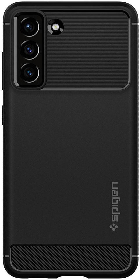 Spigen Rugged Armor Samsung Galaxy S21 FE Hoesje Back Cover Zwart afbeelding 3