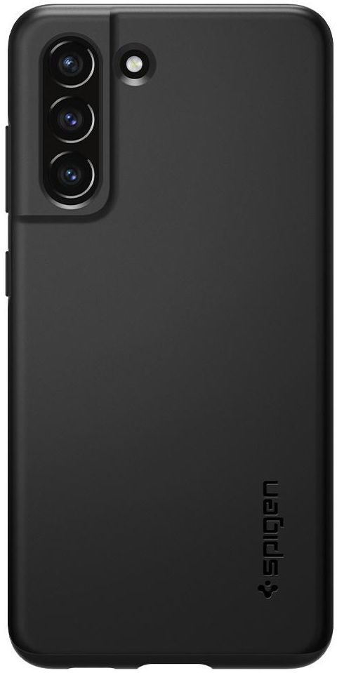Spigen Thin Fit Samsung Galaxy S21 FE Hoesje Back Cover Zwart afbeelding 3