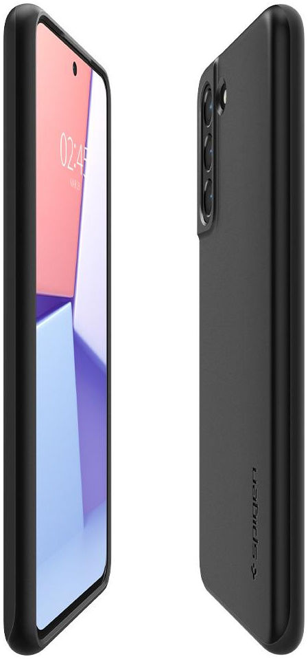 Spigen Thin Fit Samsung Galaxy S21 FE Hoesje Back Cover Zwart afbeelding 14
