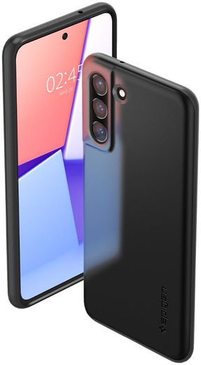 Spigen Thin Fit Samsung Galaxy S21 FE Hoesje Back Cover Zwart afbeelding 15